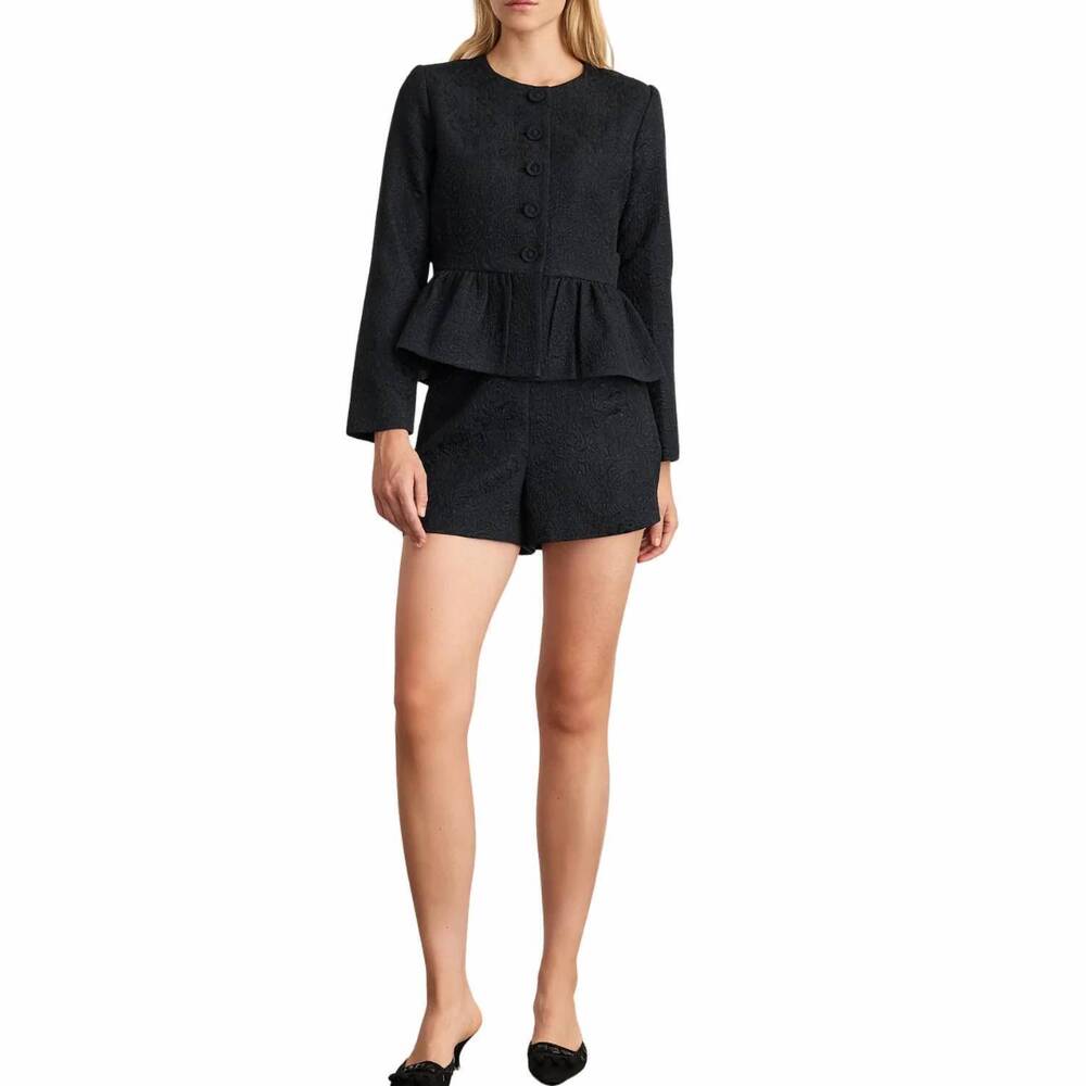 NEW TANYA TAYLOR karleigh jacket in black